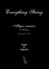 Allegro Maestoso Orchestra sheet music cover